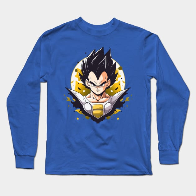 vegeta Long Sleeve T-Shirt by pokermoment